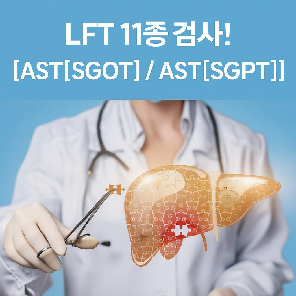 LFT 11종 검사, Creatinine 수치, OTPT 수치