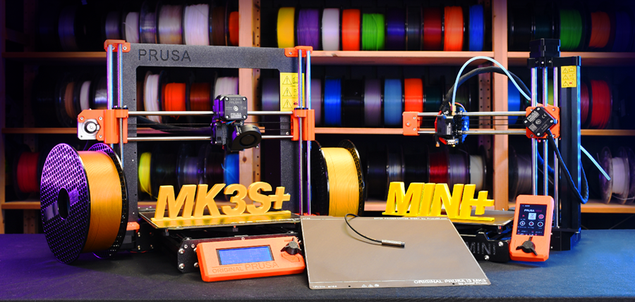오리지널 프루사 미니 지원 필라멘트
PLA, PETG, ABS, ASA (acrylonitrile-styrene-acrylate, an alternative to ABS), and Flex