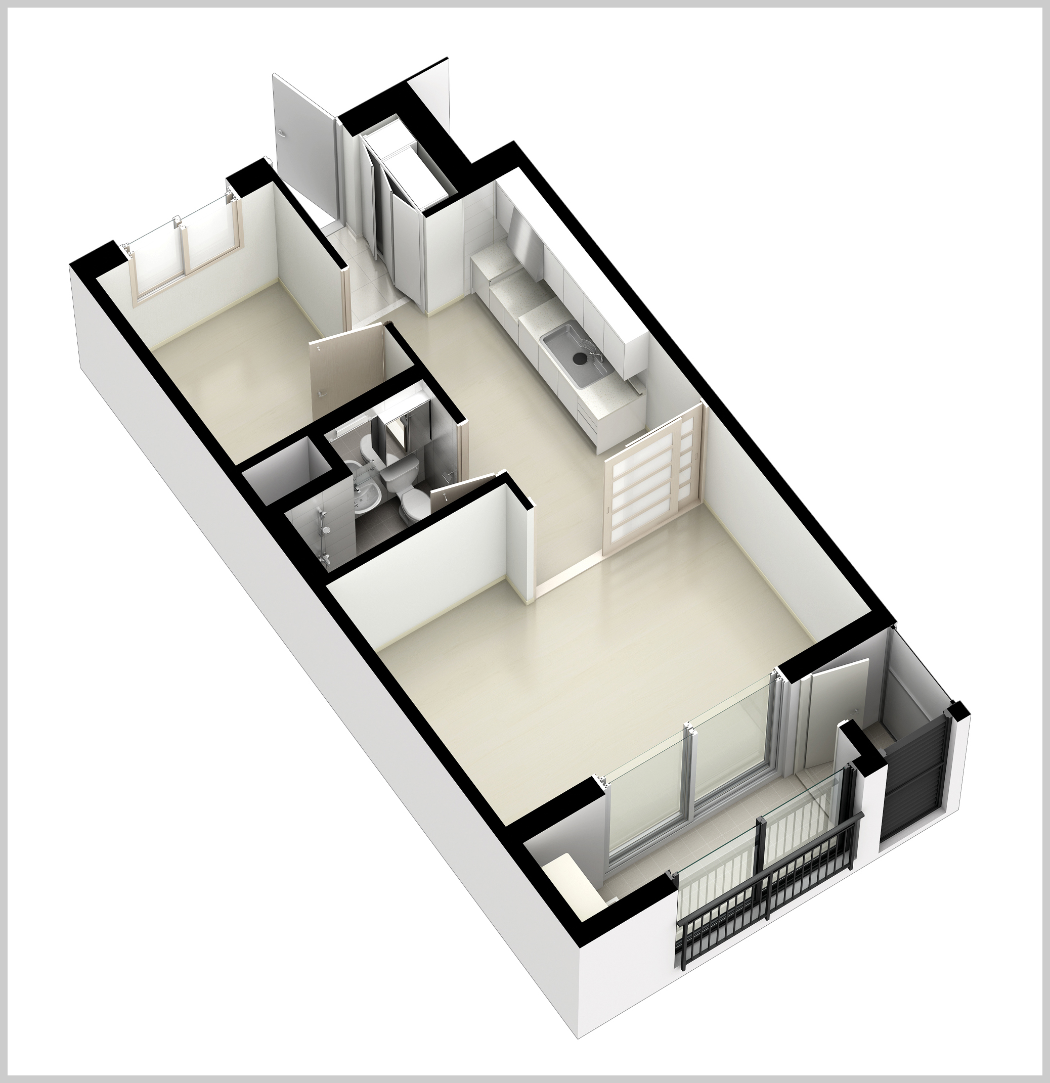 수서 행복주택 36A형 청년/신혼부부&middot;한부모가족 36A형 고령자 