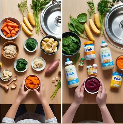 홈메이드 이유식 vs 시판 이유식, 뭐가 좋을까?