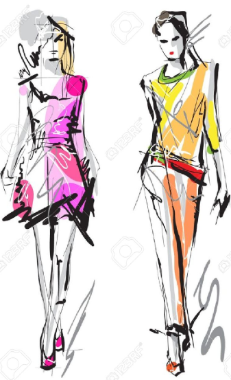 패션 모델 이미지