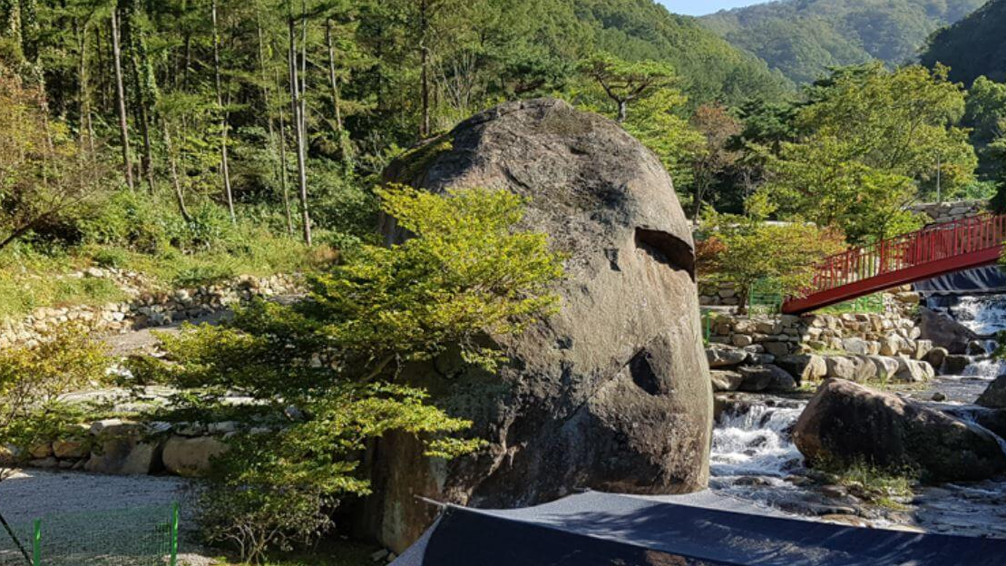 산청 지막골계곡 캠핑장