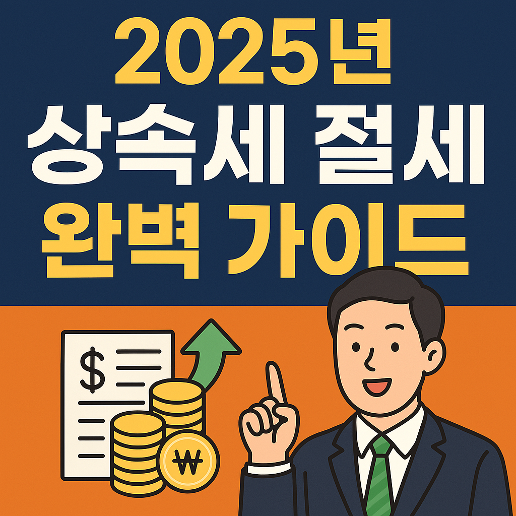 2025년 상속세 절세 완벽가이드