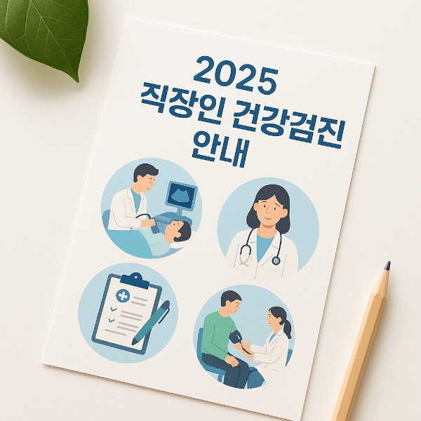2025년 직장인 건강검진 안내