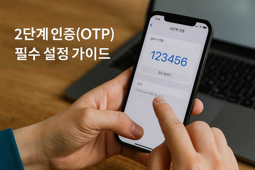 2단계 인증(OTP) 필수 설정 가이드