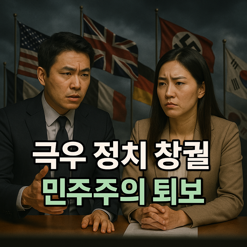 극우 정치 창궐과 민주주의 퇴보