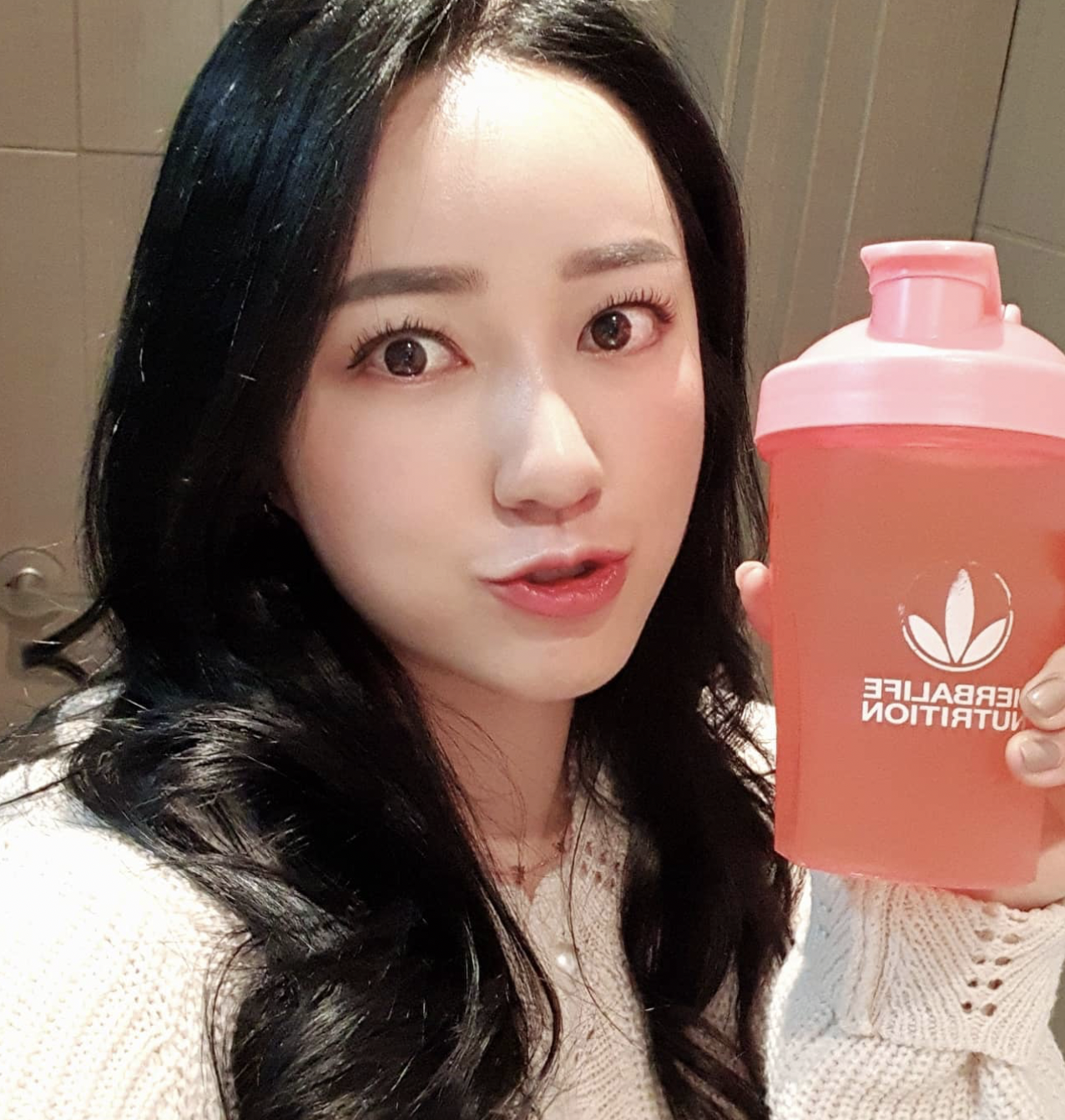 김경애 셀카