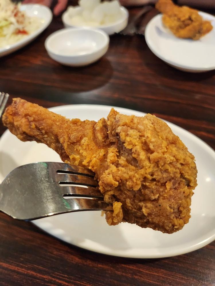대창통닭 후라이드 닭다리