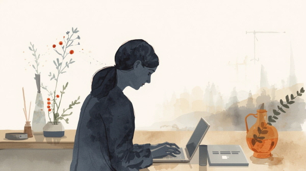 ISTJ 청소년은 말이 많지 않습니다. 계획대로 움직이고, 규칙을 지키며, 해야 할 일에 충실한 편입니다에 관한 그림