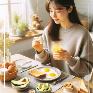 루테인 지아잔틴 흡수율을 높이는 섭취 방법