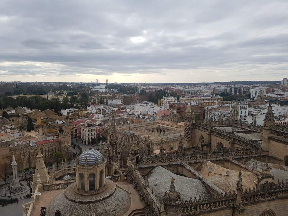 이미지-alt-태그-히랄다 탑에서 바라본 세비야 구시가지