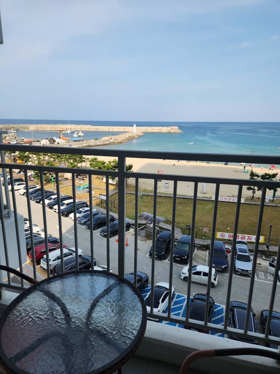 양양 죽도해수욕장 & E7 네오스 숙소