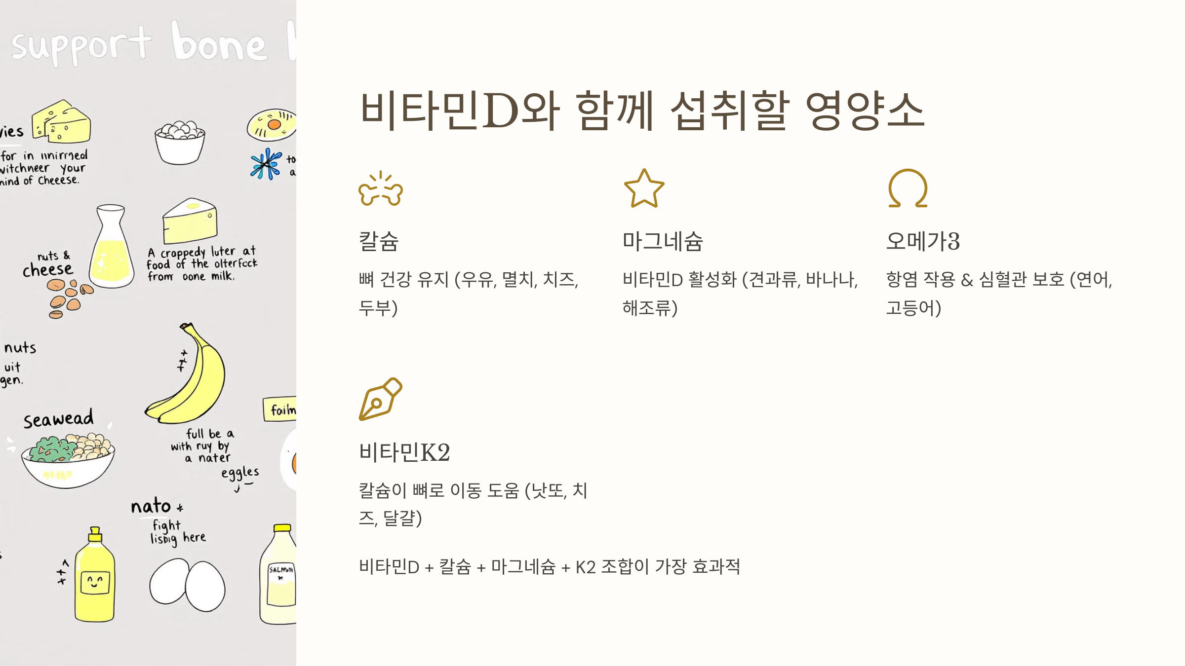 비타민D와 관련된 사진입니다.