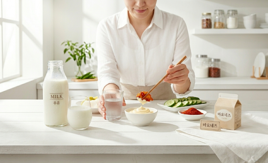 매운맛 중화 음식