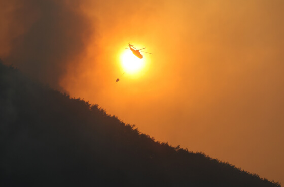 노후된 산불 진화 헬기, 생명을 지키려다 생명을 잃다