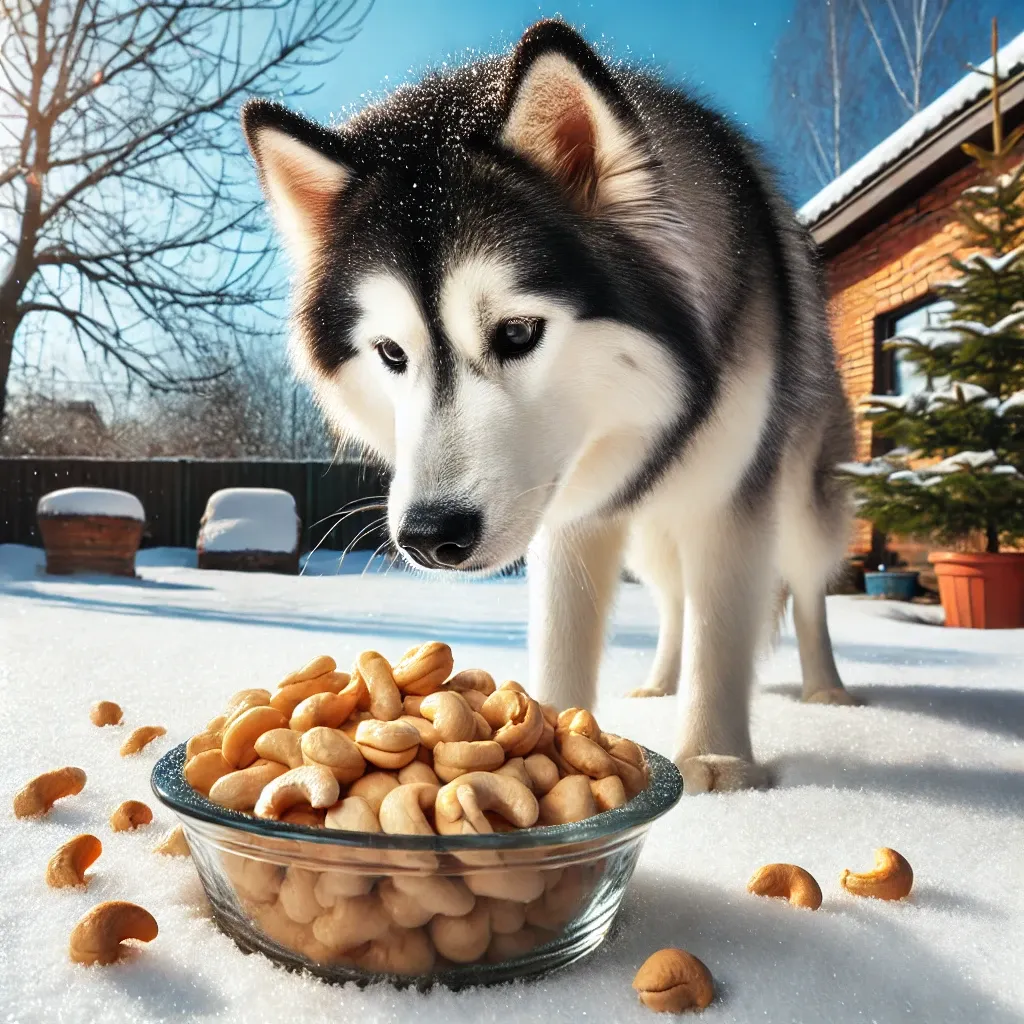 강아지에게 캐슈넛을 줄 때 주의사항