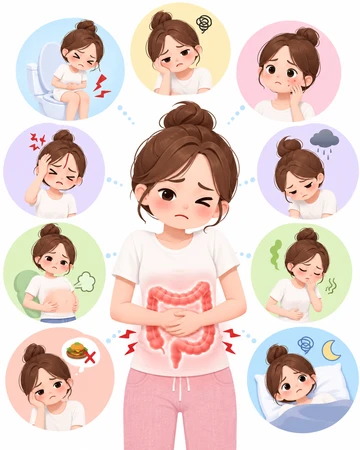 장건강 저하로 나타날 수 있는 신체 변화14