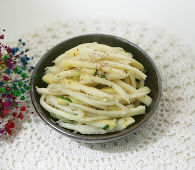 도라지 나물 사진