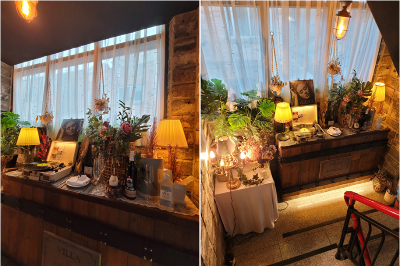 빌라더다이닝 감성 인테리어