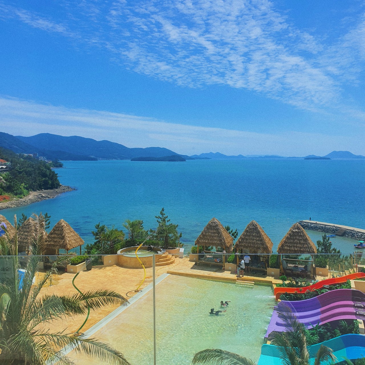 여수 라테라스 리조트 뷰