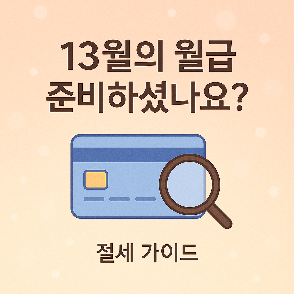 13월의 월급