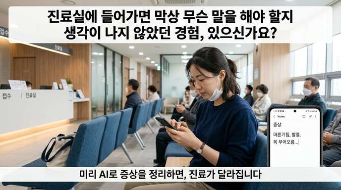 진료 전 AI 증상 정리
