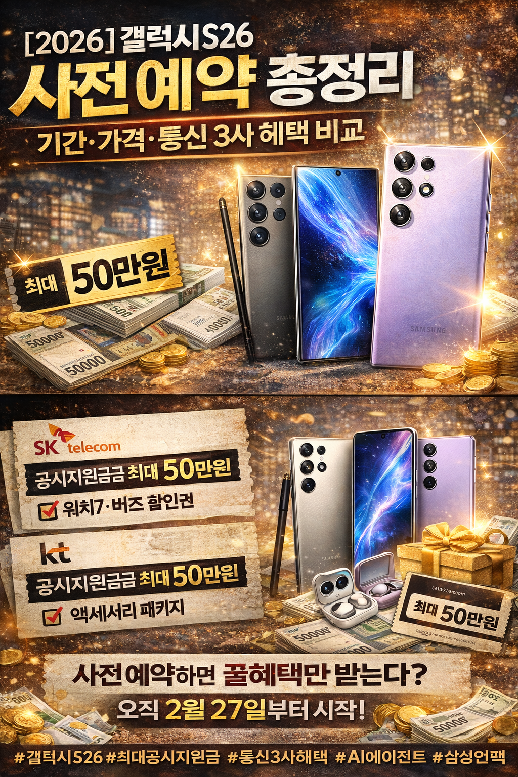 갤럭시 s26 사전예약 관련 사진