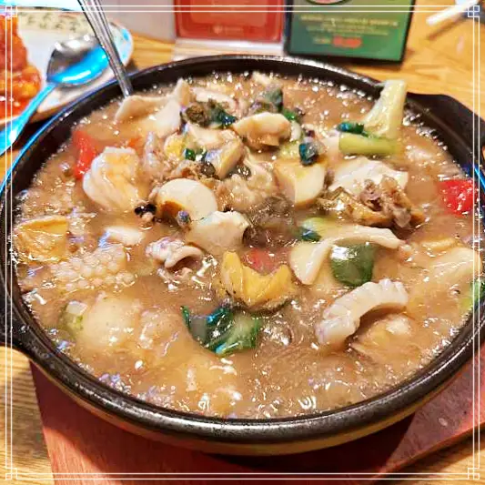 놀라운토요일-통전복-누룽지탕