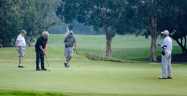 할아버지들의 골프사랑