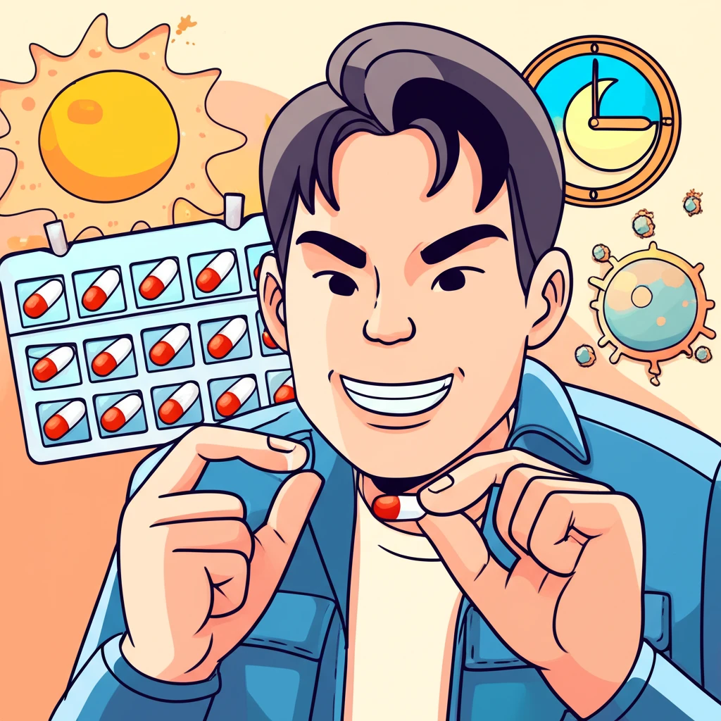 타미플루 복용 중 음주 금지 및 구토..