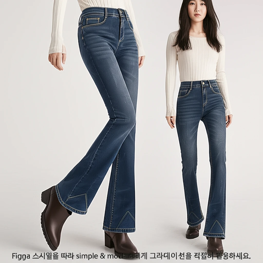 다리가 길어 보이는 마법 인생핏 부츠..