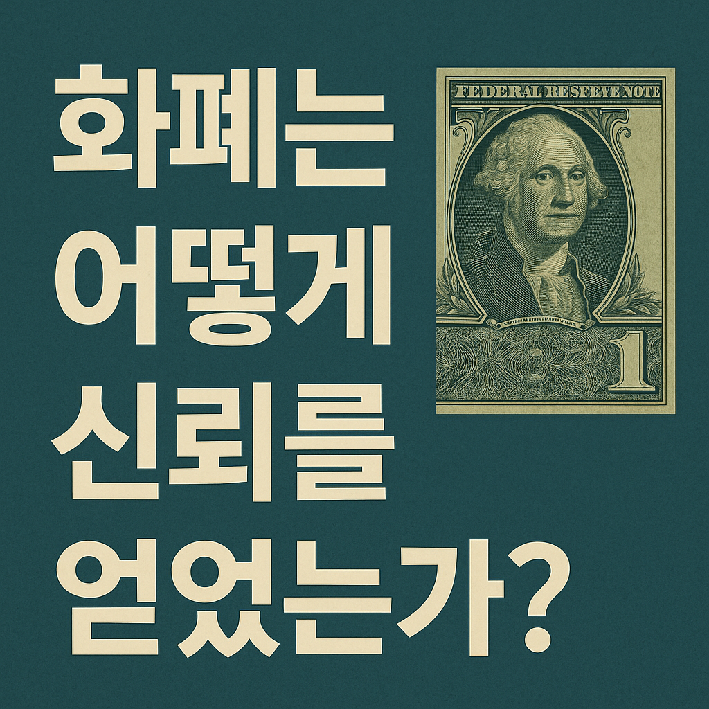 화폐는 어떻게 신뢰를 얻었는가