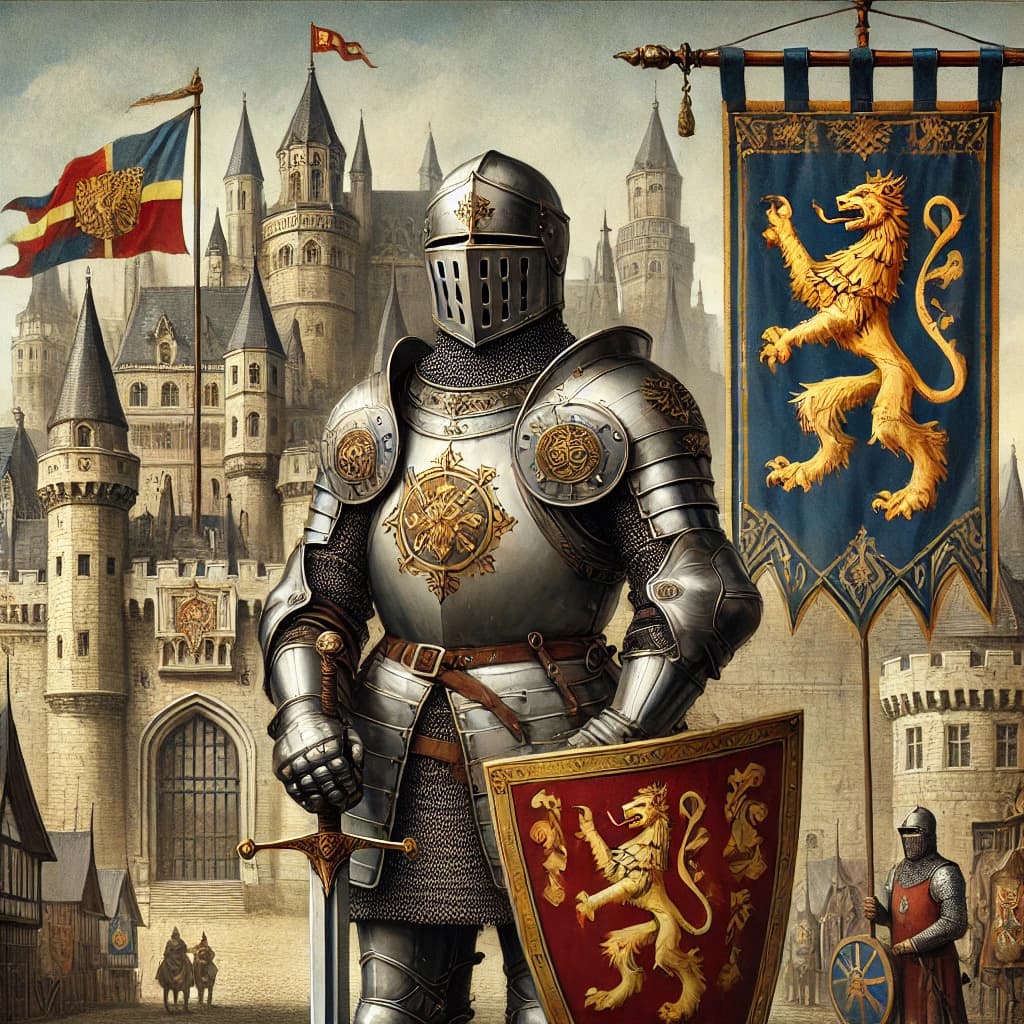 중세 유럽 기사(Knight) 이미지