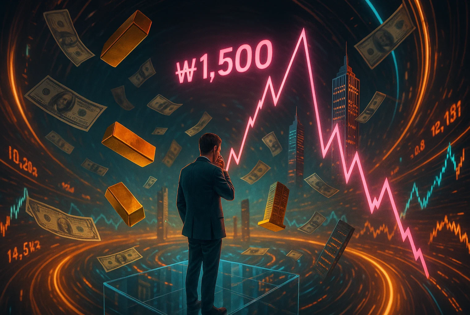 환율 1,500원 시대! 내 자산은 어디에 묻어야 하나? 관련 사진