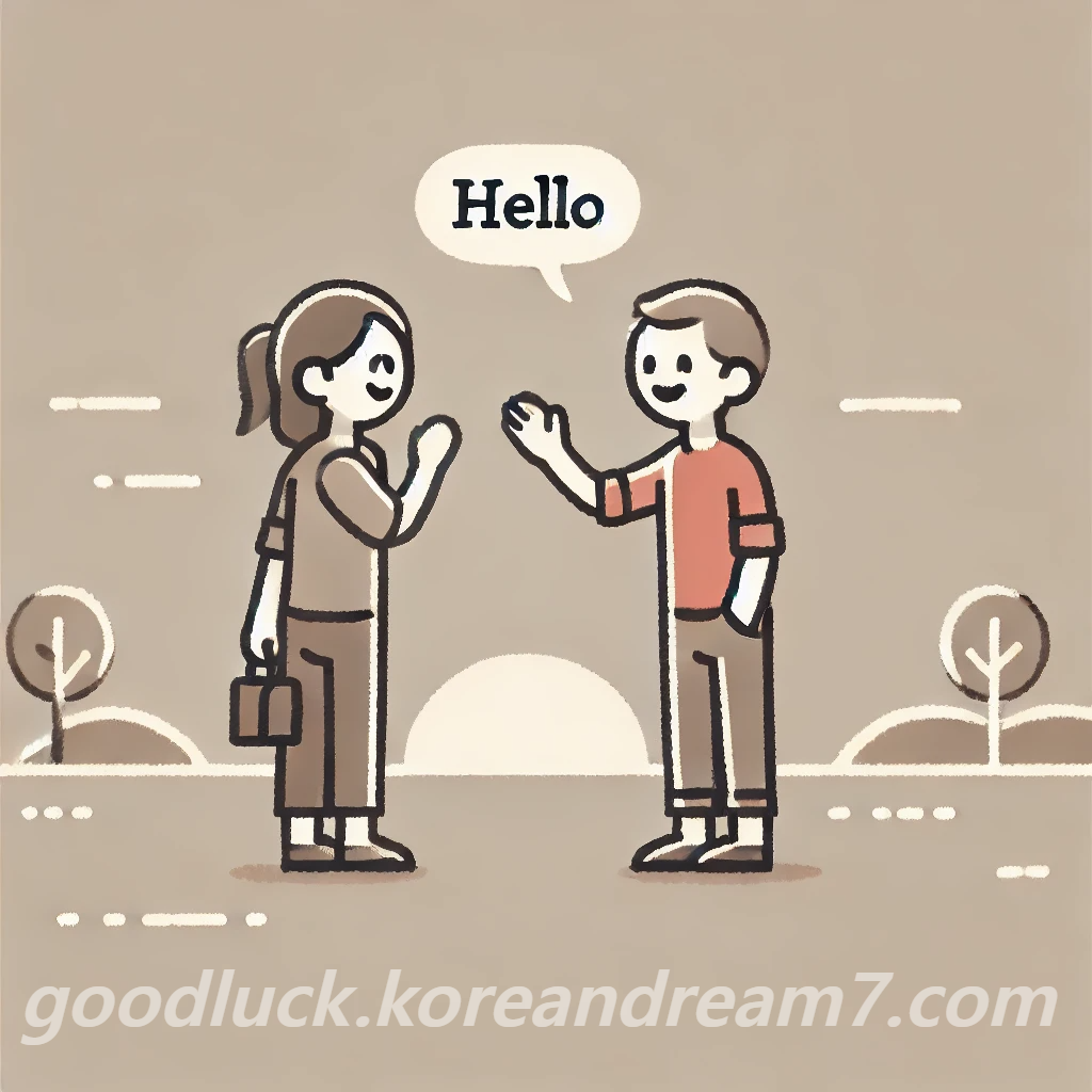 인사하는꿈해몽