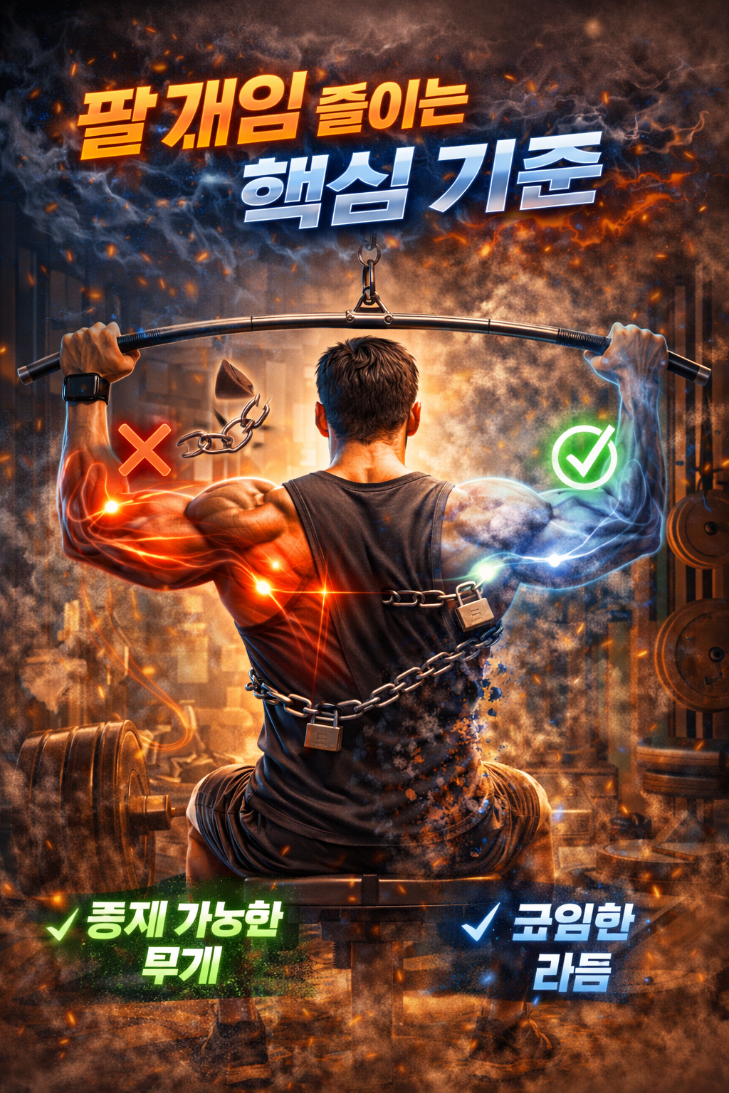 팔 개입 줄이는 핵심 기준