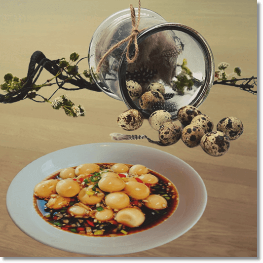 메추리 알 장조림