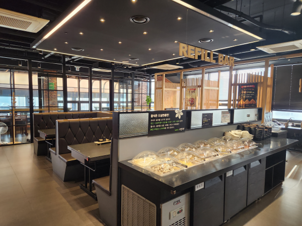 구래동 샤브샤브 소담촌 내부