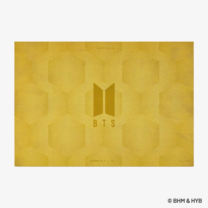 BTS-기념메달-골드