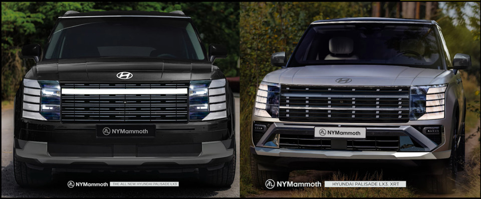 현대자동차 팰리세이드 풀체인지 XRT 예상도