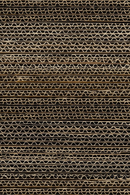 양면골판지 단면