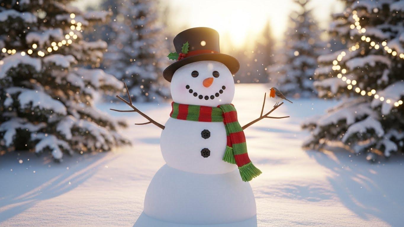 크리스마스 눈사람