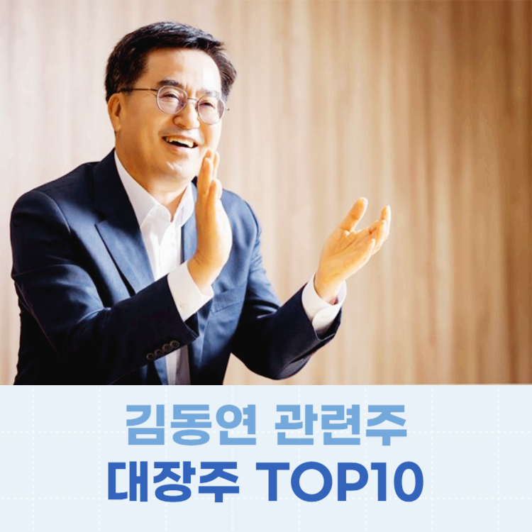 김동연 관련주 대장주 탄핵 관련주 TOP10