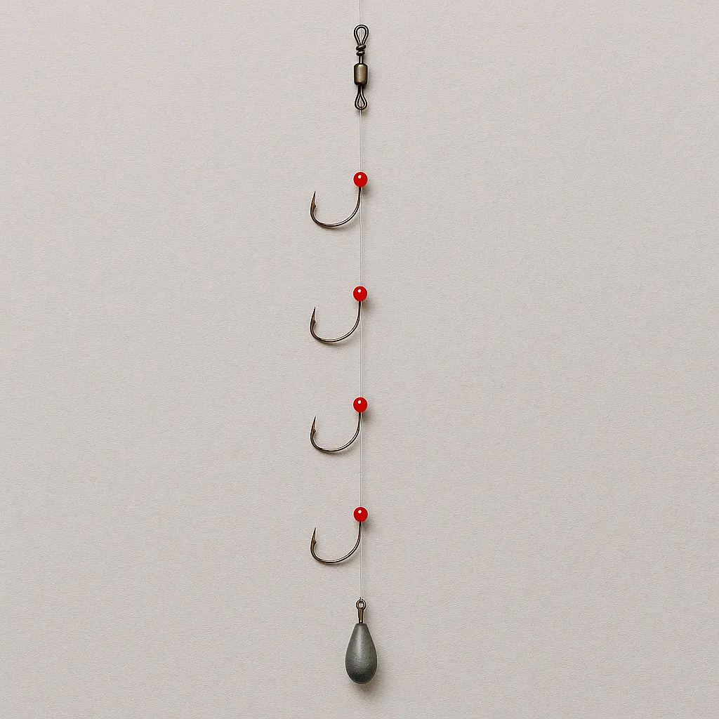 초보 빙어낚시 채비 설명 이미지