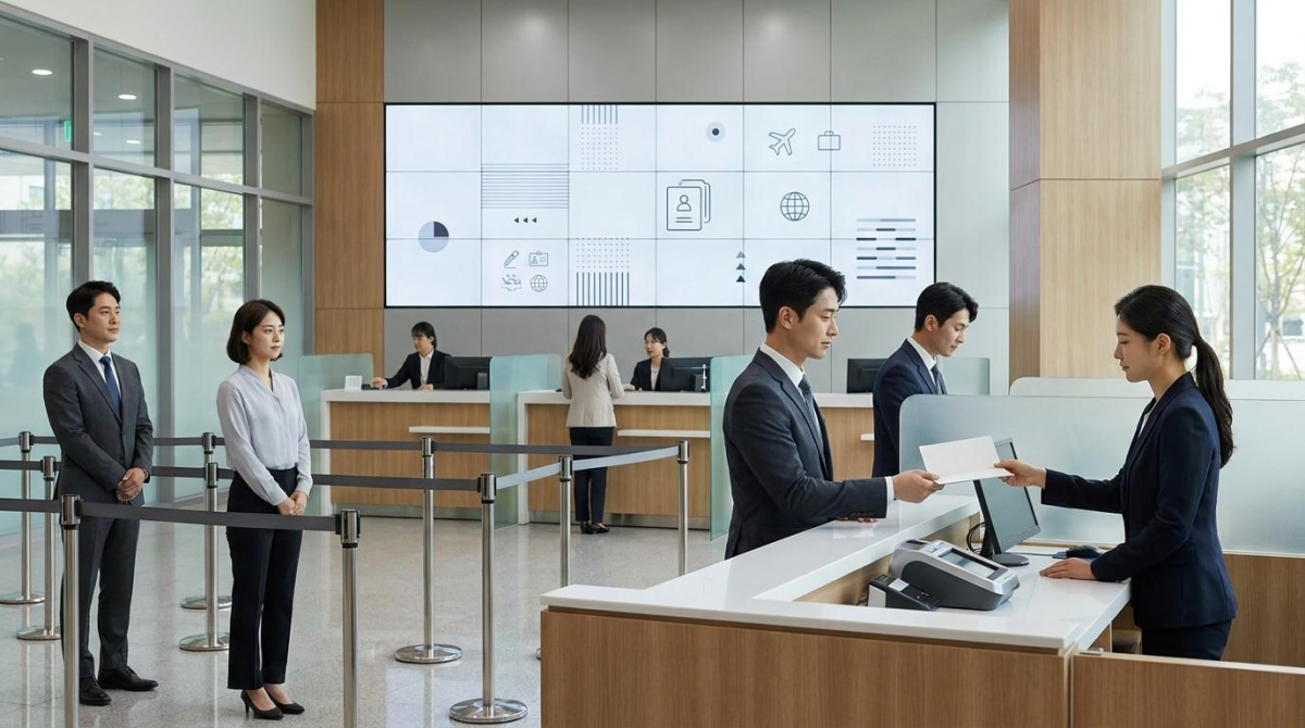 구청 여권 민원실에서 미성년자 대리 신청 절차