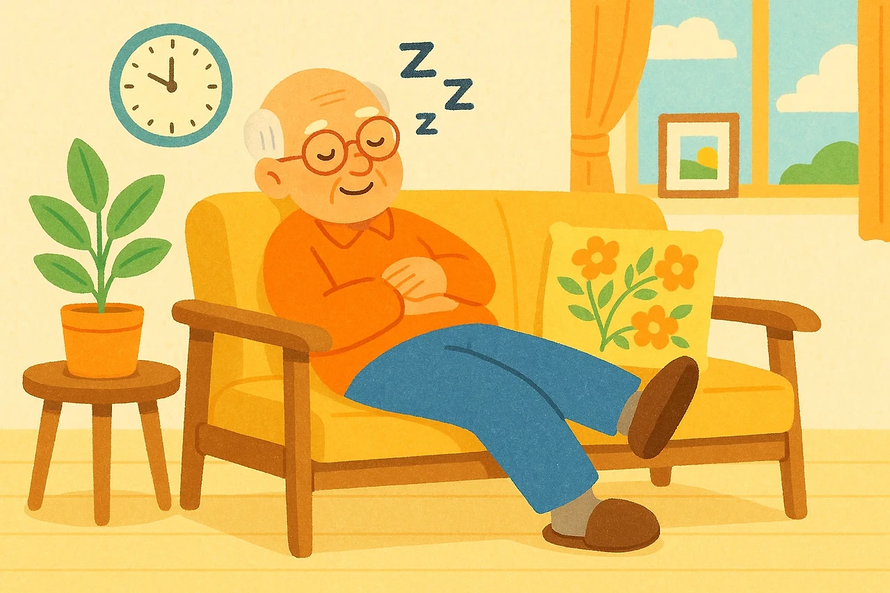 시니어 낮잠, 뇌 건강을 지키는 비밀! 인지 기능 유지하는 낮잠 습관