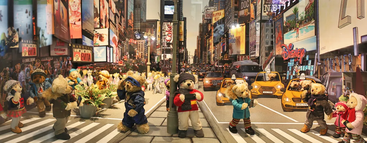 테디베어 뮤지엄 전시 사진