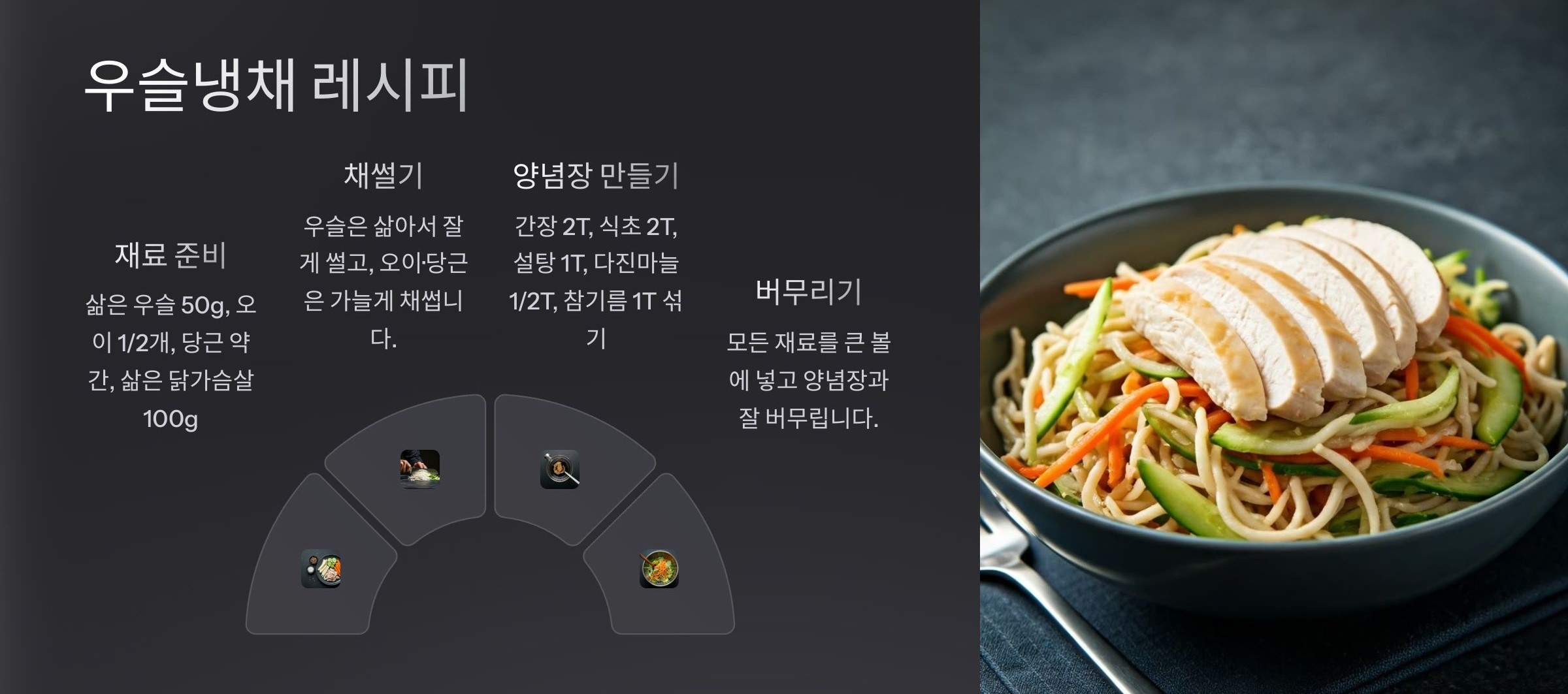 우슬냉체 레시피