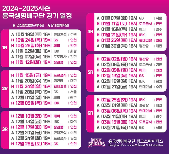 흥국생명 배구단