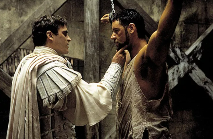 글래디에이터 막시무스와 코모두스